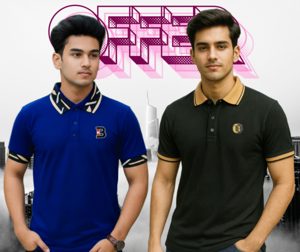 2 Pcs Combo Polo